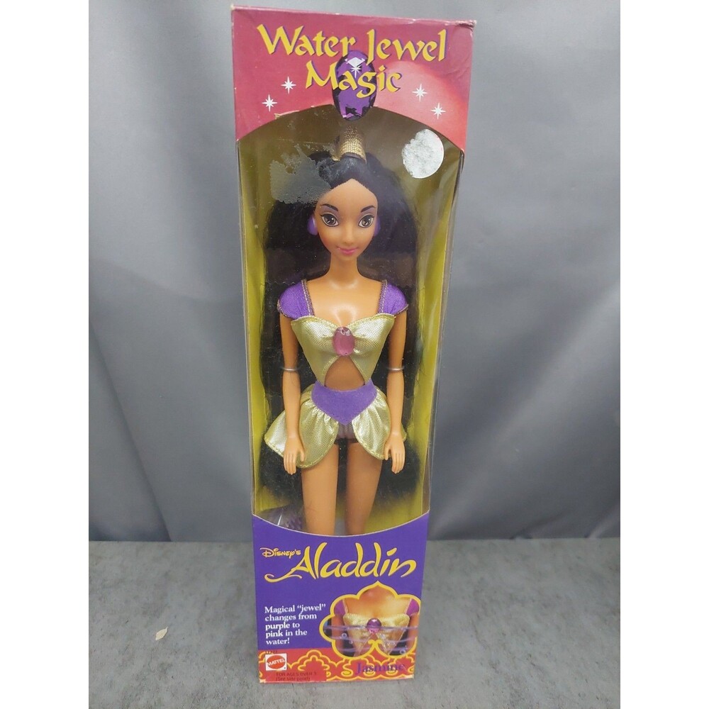Disney Jasmine Water Jewel  Magic Doll Original Box